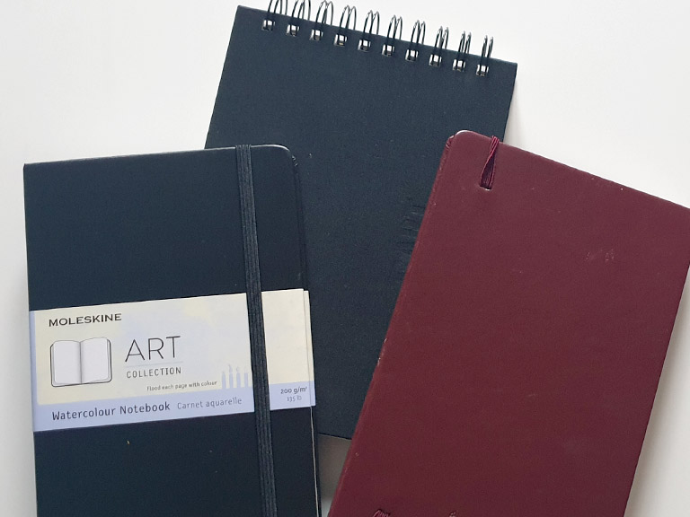 best watercolour sketchbooks - three best brands