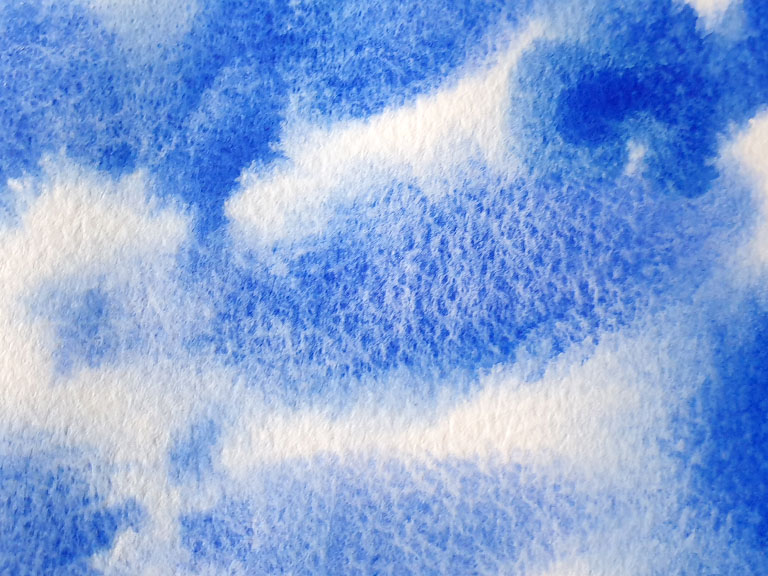 ultramarine blue granulating pigment