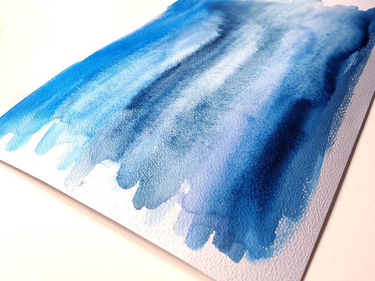 watercolour paper warping