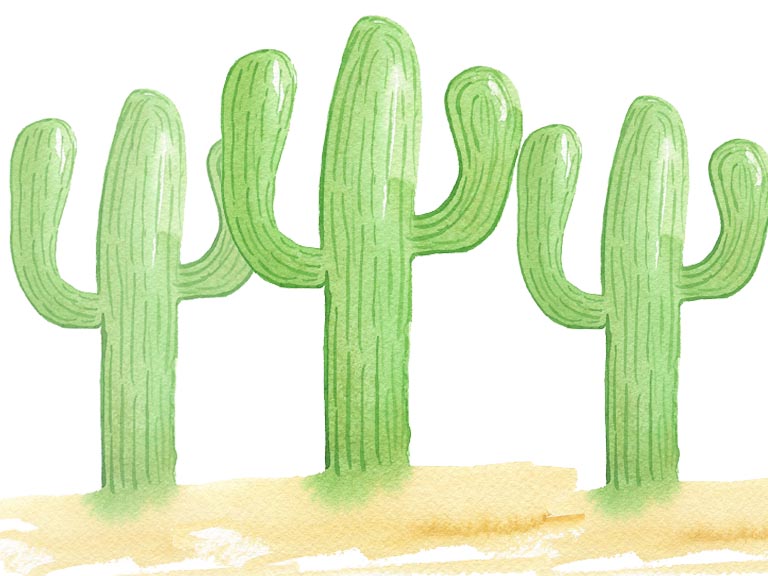 how to paint a saguaro cactus watercolor