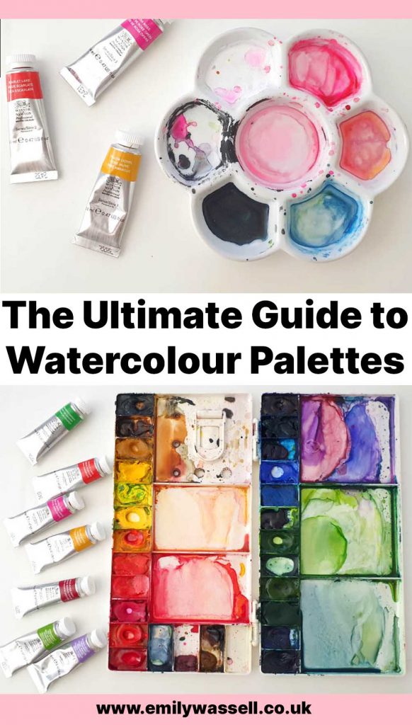 the ultimate guide to watercolor palettes