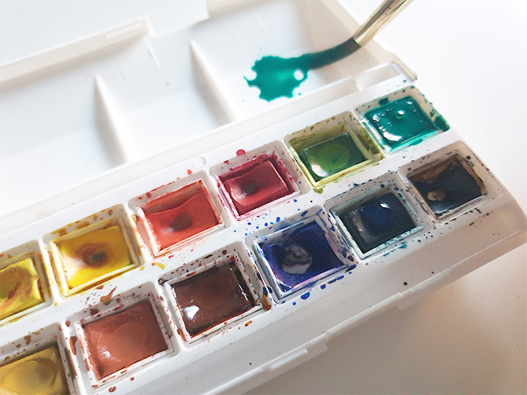 best watercolour palettes paints for beginners