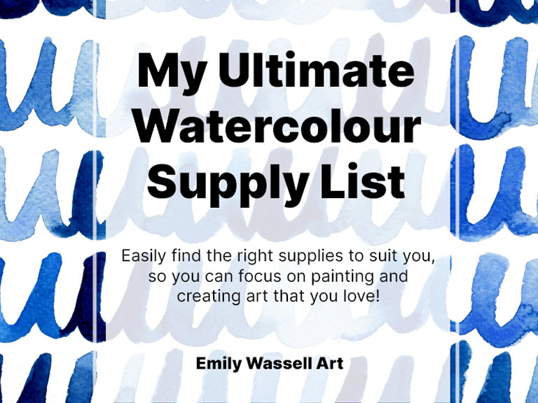 watercolour-supplies-guide-banner-emily-wassell-art